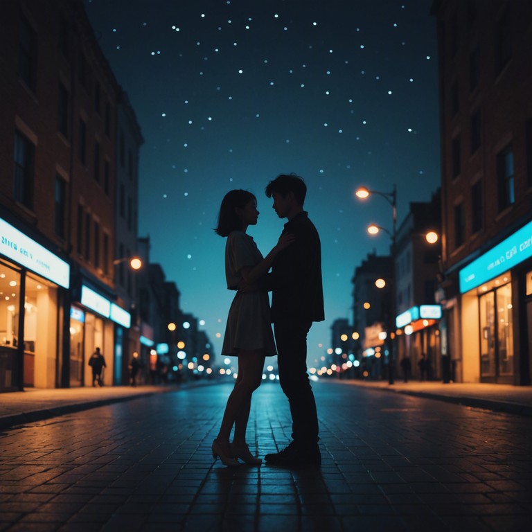 Imagine a scene of intimate moments captured with soft trap beats harmoniously intertwined with deep, resonant violin melodies creating a soundscape that conveys both tenderness and passion. This track merges urban edge with classical romance, perfect for reflective, heartwarming moments.