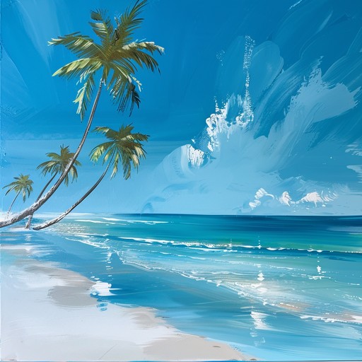 Visualize yourself in an idyllic island setting, surrounded by the gentle strumming of ukuleles and the soothing rhythm of ocean waves. This piece provides a peaceful escape from daily worries, replicating the sensation of a calm, sunlit paradise perfect for relaxation and rejuvenation.