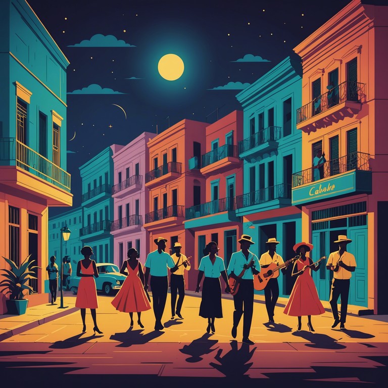 This track encapsulates a night in havana, with smooth saxophone melodies floating over complex latin rhythms, creating an enchanting and sophisticated atmosphere. A perfect blend of seductive charm and musical precision, it demands a listener's attention with its compelling rhythms and immersive soundscapes.