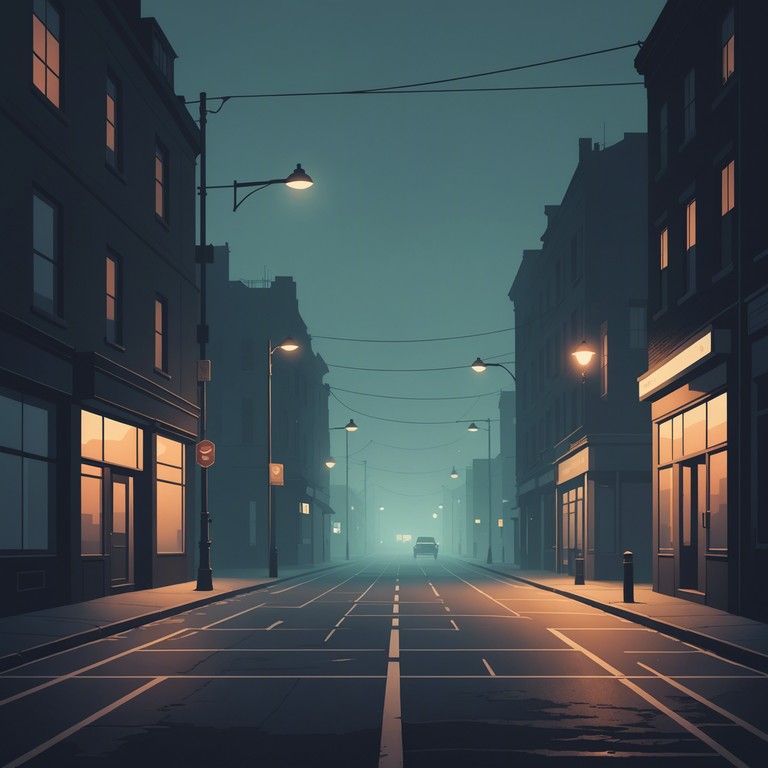 This track blends the bustling energy of city life with the serene, haunting vibes of ethereal wave. Imagine walking through a foggy urban setting at night, where the glow of streetlights creates eerie shadows. The sound profile navigates through this nocturnal landscape using ambient textures and urban rhythms.