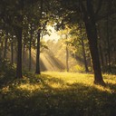 gentle orchestral piece capturing nature's magical morning