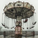 an eerie amusement park journey