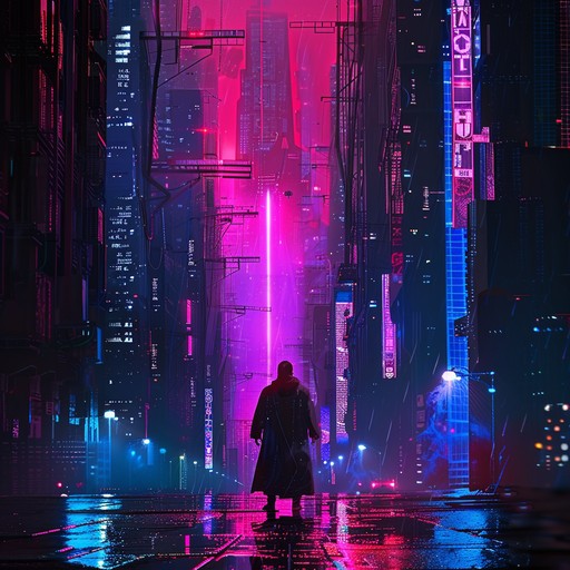 An exhilarating, aggressive synth driven track capturing the frenetic energy and dark intensity of a nighttime urban chase in a dystopian future. Elements of synthwave and new wave combine to create a soundscape both intense and captivating.