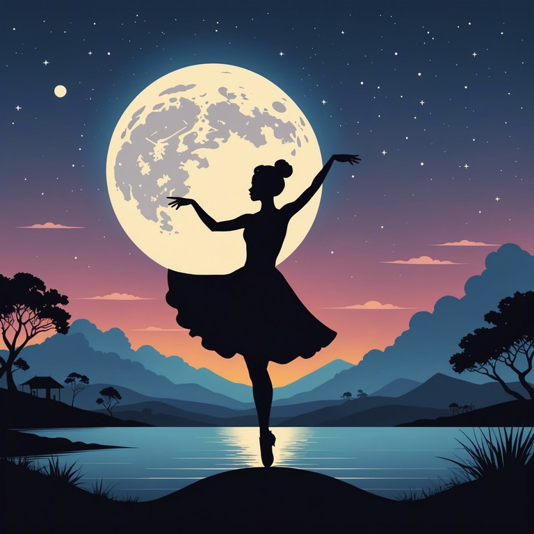 Imagine a solitary dancer, expressing a blend of introspection and nostalgia through the motions of mambo under a clear, starry night sky. This track uses traditional mambo rhythms, infusing them with a poignant, soul stirring melody played by a solo trumpet, embodying the feel of both solitude and subtle hope.