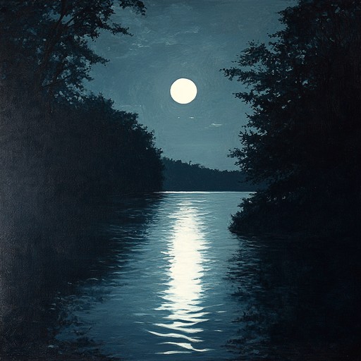 Picture a tranquil beach night with the calm waters reflecting the silver light of the moon. The soft, soothing harmonies played on a harp guide your thoughts to a peaceful place, creating an aura of calm and reflection, perfect for a meditative experience.