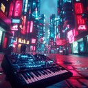 high energy instrumental blending futuristic sounds with uk swing rhythms