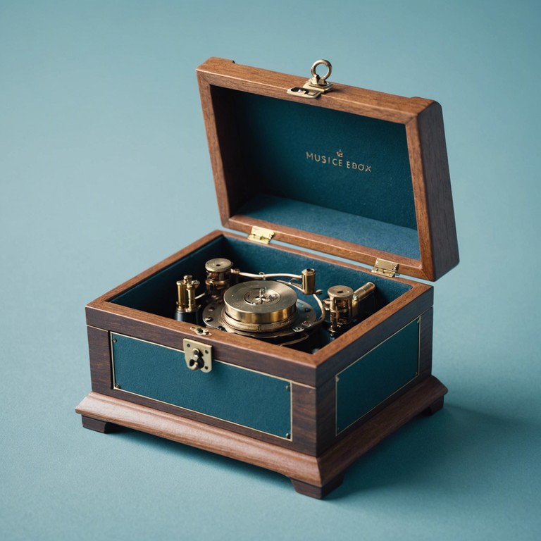 This track utilizes the comforting tones of a music box to create a soundscape perfect for meditation or relaxation. Gentle and slow melodies interspersed with the intrinsic calming resonances of the music box transport the listener to a state of peaceful introspection.