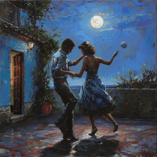 A vibrant and passionate latin jazz composition that will get everyone on their feet. The song features a sizzling combination of energetic piano montunos, syncopated conga rhythms, and seductive trumpet and saxophone solos. The infectious groove and sultry melodies create an irresistible atmosphere perfect for dancing the night away at a lively latin club or a festive summer party.