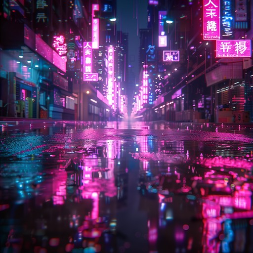 A yearning blend of soft synth waves and melancholic beats, evoking the bittersweet memories of a love lost in neon drenched cityscapes. Soft, shimmering synth leads weave through the track, delivering emotional depth and longing.