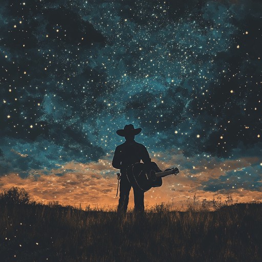 In this unique fusion, traditional cowboy ballads are blended with modern synth soundscapes to create a contemporary country experience. The soothing tones of an acoustic guitar intertwine with atmospheric synths, bringing a fresh sound to old tales of love, loss, and the open road.