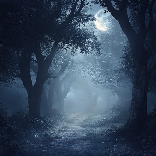 An instrumental dark folk composition that immerses the listener in a nocturnal journey through ancient woods, blending melancholic cello melodies with enigmatic rhythms to evoke a sense of sensual mystery and primal allure.