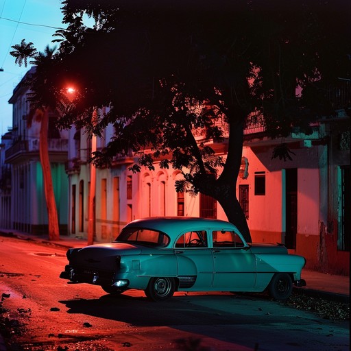 A vibrant and energetic mambo instrumental that transports listeners to the lively streets of havana, cuba. The song features a dynamic interplay between horns, piano, and percussion, creating an irresistible rhythm that invites dancing and celebration. The bright horn melodies and spirited piano riffs capture the essence of the mambo style, while the driving percussion keeps the energy high throughout the piece.