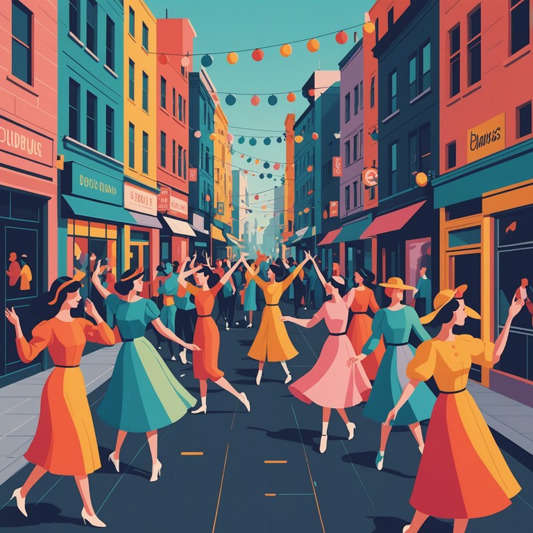 This track captures the essence of a lively latin jazz experience, embracing the festive vibe of a colorful latino festival. Swirls of energetic beats and spirited melodies create a vivid soundscape that encourages dancing and celebration. Featuring vibrant percussion rhythms as the backbone, the song taps into a joyful, party like atmosphere.