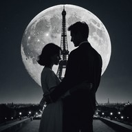 intricate melodies, sultry parisian night