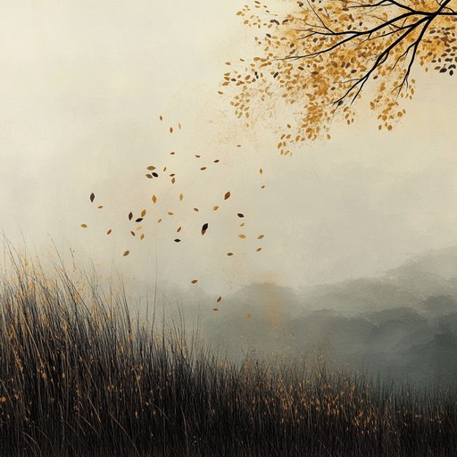 A graceful composition capturing the essence of an autumn evening, utilizing soft instrumental melodies to evoke a sense of nostalgia and calm. The piece progresses with subtle elegance, blending contemporary classical themes with relaxing harmonic structures