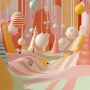 whimsical toy melodies creating fantastical, dreamy soundscapes.