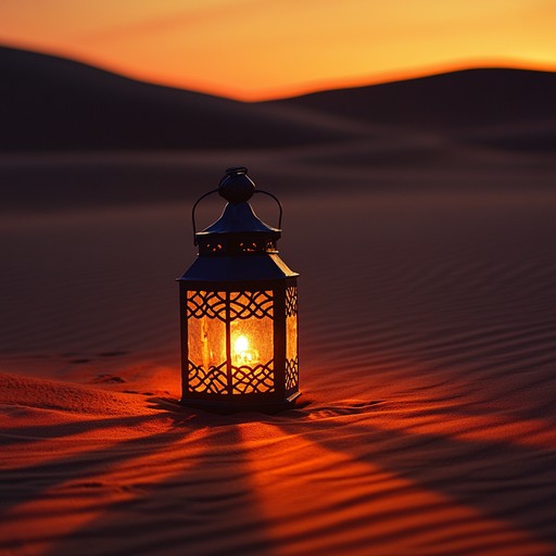 Discover the allure of a seductive, hypnotic midnight desert dance. With enchanting middle eastern rhythms and lush, sinuous melodies, this instrumental piece transports you to a world of warmth and mystery. Experience the desert sands through intricate percussive layers and evocative stringed instruments.