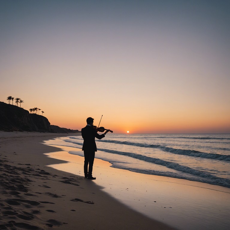 This track merges a longing, emotional melody with the gentle yet persuasive rhythms of latin music, creating a soundscape that feels both nostalgic and deeply moving. A solo violin weaves through the heart of latin percussion, evoking a sense of longing and unfulfilled desire, perfect for reflective or romantic moments.