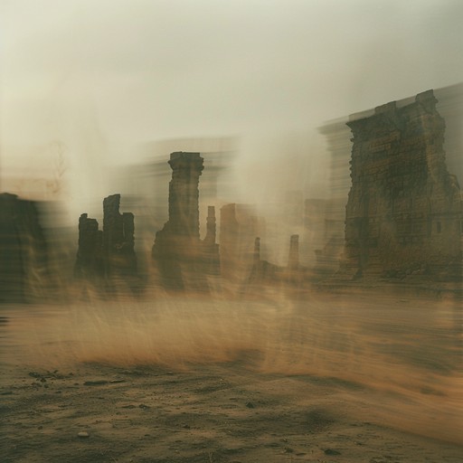 Delve into the depths of ancient deserts with ominous oud tunes and eerie atmospheres