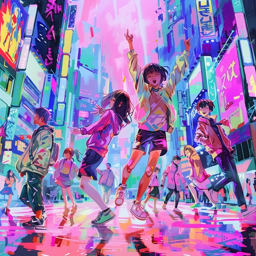 An upbeat, funky instrumental track with lively bass lines and catchy melodies, inspired by colorful anime worlds. Perfect for setting an energetic and dynamic atmosphere, this piece combines groovy rhythms and playful elements, evoking a feeling of excitement and fun