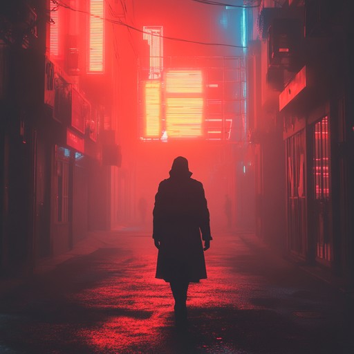 This piece delves into the hidden depths of urban life, weaving layers of gritty synth textures and relentless rhythms to portray the pulsating heart of the city's shadowy side.