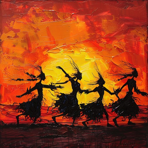 Experience the raw power and rhythmic energy of ancient desert warrior rituals. This piece fuses tribal beats with modern soundscapes, capturing the intensity and spirit of warrior cultures.