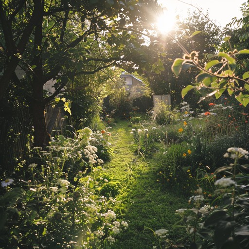 Picture yourself strolling through a sunlit garden, the breeze gently swaying the flowers. This muzak piece, with its cheerful and carefree harmonies, captures the essence of a peaceful, carefree afternoon.