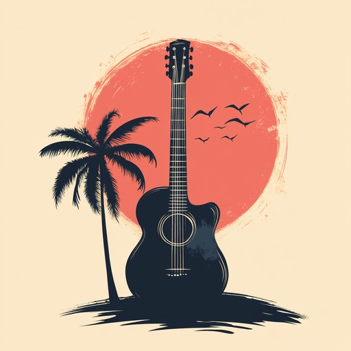 A soft rhythmic reggaeton track that blends melancholic melodies with soothing, tropical sounds, evoking contemplation and sunset reflections by the beach