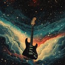 ambient guitar leads guide listeners through serene cosmic realms