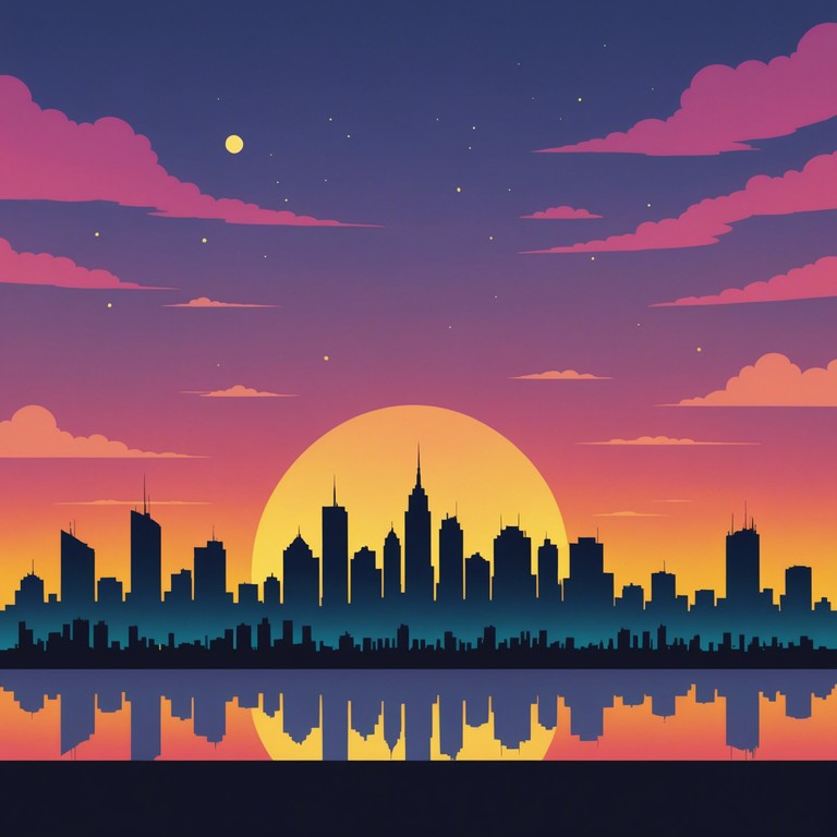 In 'sunset grooves unfold', a gentle blend of rhythmic basslines and soft synth waves create an atmosphere of relaxation and light hearted fun. Perfect for unwinding after a long day or setting a laid back vibe at a social gathering, the track evolves smoothly, introducing subtle instrumental flourishes to maintain interest without disrupting the tranquility.