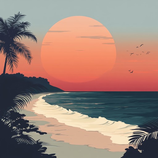 This serene track combines traditional afro cuban rhythms with gentle guitar strums to evoke the blissful feeling of a peaceful sunset by the beach.