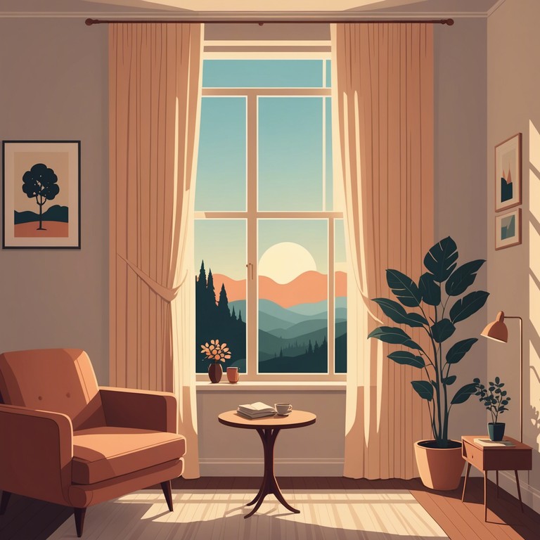 A tranquil lofi composition that weaves acoustic guitar melodies with soft beats to cultivate a space of peace and reflection. Ideal for unwinding or meditative moments.