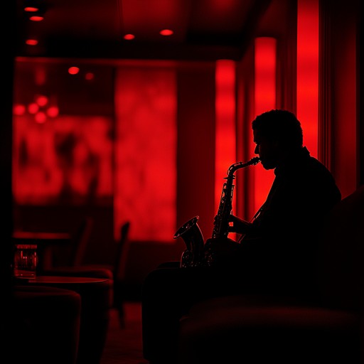 A moody lounge piece where smooth melodies intertwine with underlying tensions, featuring sultry saxophone lines over edgy rhythms, creating an atmosphere both sophisticated and intense.