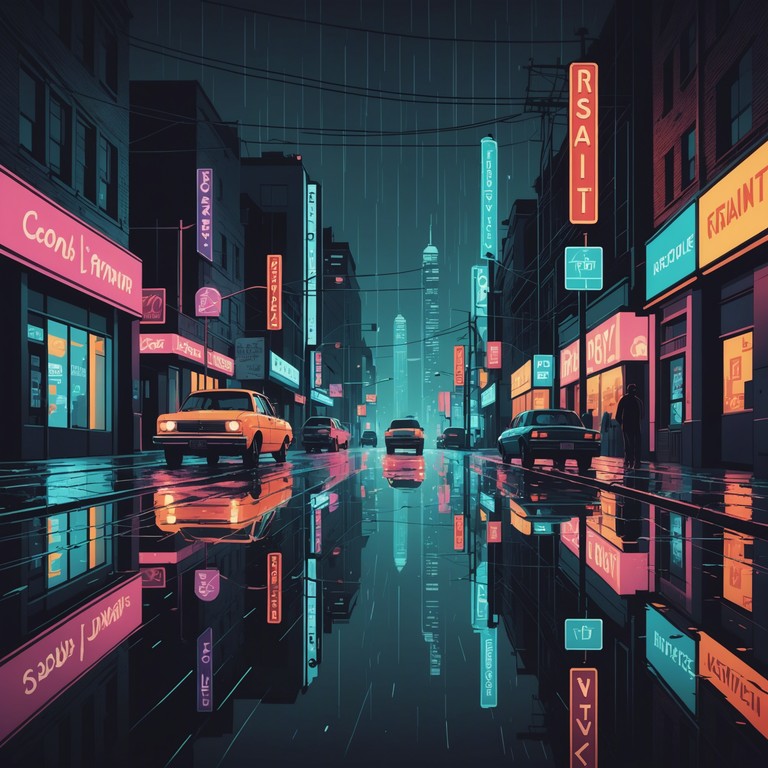 This track combines the upbeat rhythms of contemporary k pop with traditional korean instruments, creating a deep, bittersweet soundscape that tells a story of lost love and hopeful yearning in a neon lit city. The music dances between moments of joy and sadness, mimicking the light and shadows cast by streetlights on wet pavement.