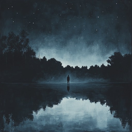 Experience a mesmerizing blend of soothing melodies and haunting tones, as this instrumental piece takes you on a journey through shadowed depths and tranquil darkness, where serenity meets mystery.