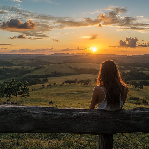 This instrumental composition melds traditional sertanejo rhythms with sophisticated musical arrangements, highlighting intricate viola caipira melodies, gentle harmonies, and subtle percussive elements. The piece paints a vivid soundscape of brazil's rural landscapes, offering a modern reinterpretation of classic sertanejo tunes.