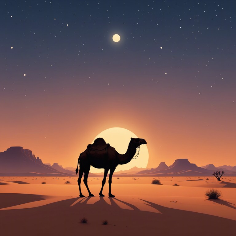 This composition transports the listener to a vast desert under a starlit sky, filled with the rich, historical echoes of the middle east. Using traditional instruments, the track weaves a tapestry of powerful melodic stories that reflect both the spirit of the ancient lands and the complex emotions of its folklore.