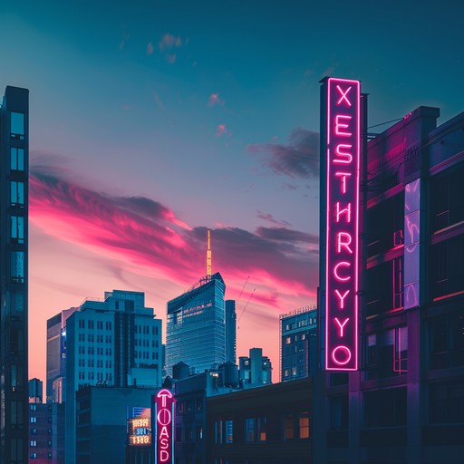 Experience the magic of city lights through a gritty yet relaxing jack swing instrumental. Smooth electric piano melodies meet rhythmic beats, painting a sonic picture of serene urban nights.