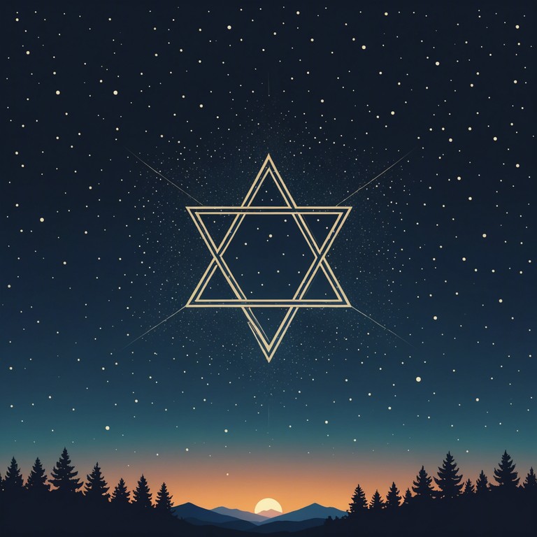 This piece merges classic jewish musical elements like the melancholic yet hopeful melodies with futuristic, synthesizer driven sounds to create a unique soundscape that reflects both reverence and innovation. The synthesis of old and modern musical forms invites the listener into a meditative yet progressive journey through time and spirituality.