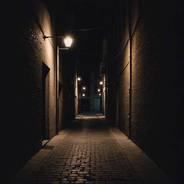 In this track, the essence of a foggy, deserted urban nightscape is captured through the pulsating rhythm of uk garage. The music embodies the mystery and allure of the city at night, with a complex layer of beats that echoes the sound of footsteps on wet pavement, accented with the occasional distant siren. A haunting violin pierces through the electronic beats, adding a sense of urgency and intrigue. This composition draws on the gritty, atmospheric elements of city life under the cover of darkness.