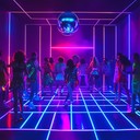 upbeat, energetic new wave track for summer dancing fun