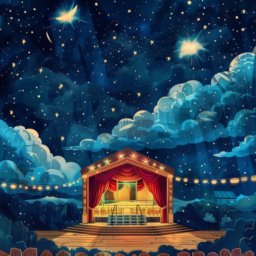 Enter a dreamlike journey through the whimsical and magical atmosphere of broadway. This composition combines lush orchestrations and gentle melodies to create an enchanting soundscape that transports the listener to a fantastical realm. The interplay of soft piano and evocative strings elevates the emotion, making each note a step deeper into a mesmerizing dream.