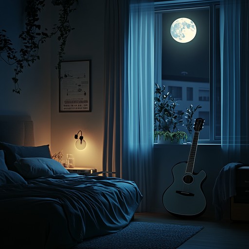 This track combines smooth neo soul guitar riffs with mellow beats, creating a groovy and intimate atmosphere perfect for relaxing in your bedroom at night.