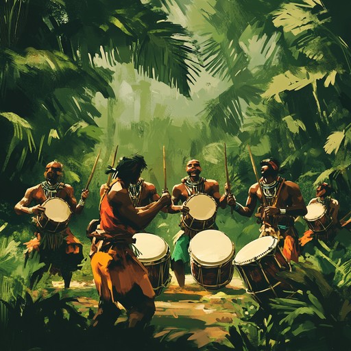 A mesmerizing fusion of robust tribal drumming and rhythmic patterns that inspire strength and celebrate cultural heritage. This rousing piece will elevate your spirit and instill a sense of bravery