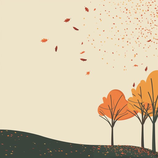 A delicate, softly strummed guitar piece evoking the tenderness of autumn leaves drifting gently to the ground, bringing a calm and intimate poetic vibe that envelops the listener in a soothing embrace of nature's beauty and personal reflection