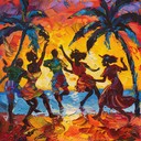 vibrant salsa rhythms with energetic, fiesta inspired melodies