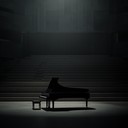 minimalist piano creating eerie, menacing atmosphere throughout track.