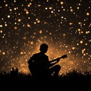 an intimate glam instrumental blending soft melodies with sparkling flair