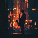 a funky, sophisticated track embodying urban elegance and nocturnal rhythms