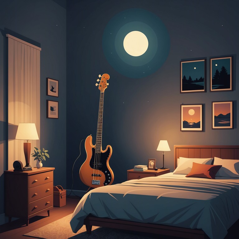 This track embodies a sultry, intimate atmosphere heightened by deep, groovy bass lines and smooth rhythms typical of bedroom funk fusion. Perfect for setting a mood that's both relaxing and sensually inviting.